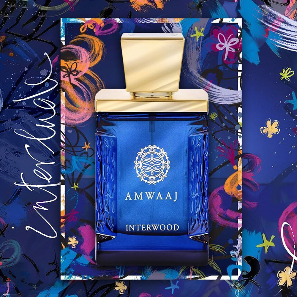 ادوپرفیوم امواج اینتروود فرگرانس ورد Amwaaj Interwood Fragrance World