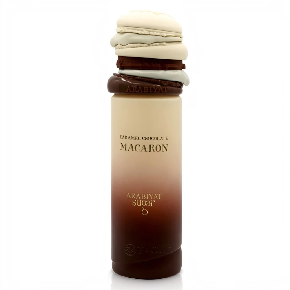 ادوپرفیوم کارامل شوکولیت ماکارون عربیات شوگر Caramel Chocolate Macaron Arabiyat Sugar